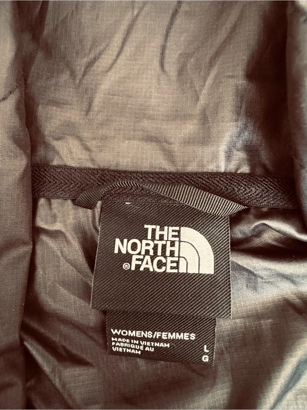 The North Face Women’s WINDWALL Windbreaker Jacket - Black & Olive Size Lrg NWOT